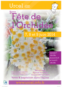 AFFICHE-FETE-DE-L'ORCHIDEE-